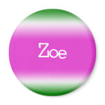 Taffy Twist: Zoe magnets