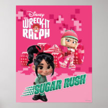 Taffyta & Vanellope Poster