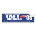 Taft 08 bumper stickers