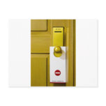 Tag on door handle postcards by joxxxxjo