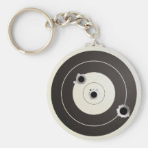 Taget shooting keychain