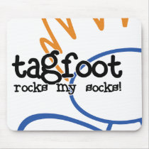tagfoot (deskification) mousepads by tagfoot tagfoot (deskification) mousepads