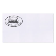 "Taggart Transcontinental" Business Cards