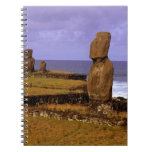 Tahai Platform Moai Statue Abstracts Easter Note Book