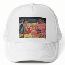 'Tahitian Women on the Beach' - Paul Gauguin Hat by SolPacifico 'Tahitian Women on the Beach' - Paul Gauguin Hat