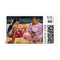 Tahitian Women on the Beach, Paul Gauguin Postage Stamps