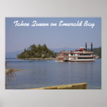 Tahoe Queen on Emerald Bay Tahoe POSTER