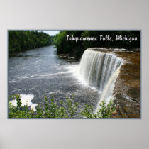 TahquamenonFalls, Paradise, MICHIGAN POSTER
