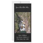 Tahula Gourge Falls At Georgia In Usa Full Color Rack Card