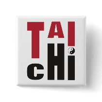 Tai Chi Pinback Buttons