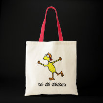 Tai Chi Chicken Tote Bag