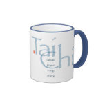 Tai Chi Cultivate Original Energy (Blue) Mug mugs
