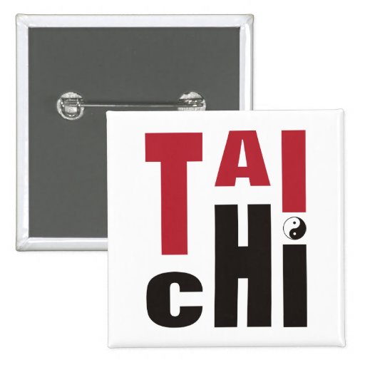 Tai Chi Pinback Buttons