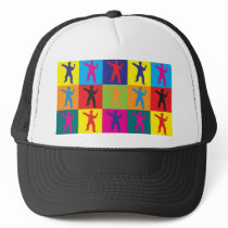 Tai Chi Pop Art Trucker Hat