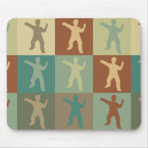 Tai Chi Pop Art mousepads
