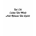 Tai ChiCalms The MindAnd Relaxes The Spirit t-shirts