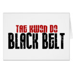 Tai Kwan Do Black Belt Karate Cards