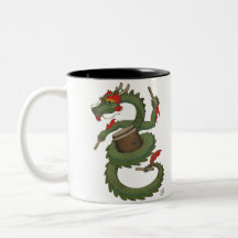 Taiko Dragon in Color Mugs