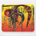 Tail and tridents mousepads
