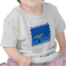 Tail of a Whale Baby T-Shirt