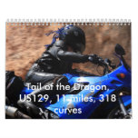 Tail of the Dragon, US129, 11 mile... Wall Calendars