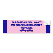 TAILGATE bumper stickers by KABSANNIE TAILGATE bumper stickers