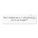 Tailgate bumper stickers by talltriniguy Tailgate bumper stickers