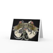 Tailgate Down Greeting Cards