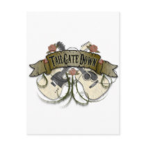 Tailgate Down Post Cards postcards