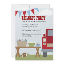 Tailgate Football Party Invitation