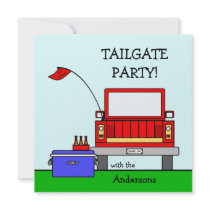 Tailgate Party Truck Invite