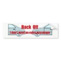 Tailgater Bumper Sticker bumper stickers