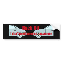 Tailgater Bumper Sticker bumper stickers