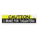 TAILGATERS bumper stickers