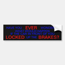 Tailgaters Suck Bumper Sticker