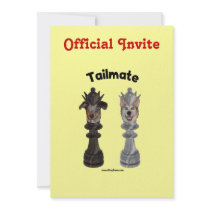 Tailmate Chess Queen Dogs Invite