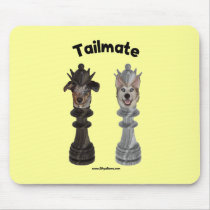 Tailmate Chess Queen Dogs Mousepad