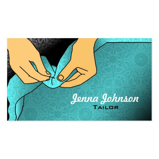 Tailor Business Cards (front side)