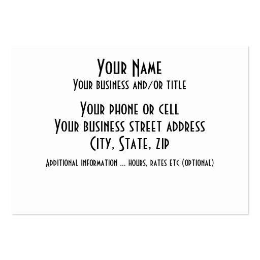 tailor, tailoring business card template (back side)