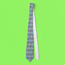 Taino Bee blue tie ties