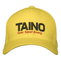 Taino, Gold Squad Boxing embroidered hats