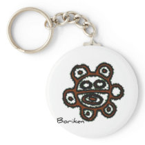 Taino Sol Boriken Key Chain