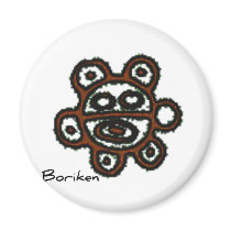 Taino Sol Boriken Fridge Magnets