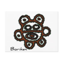 Taino Sol Boriken Postcard