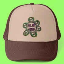 Taino sun green Hat hats