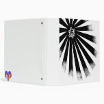 Taino Sun Petroglyph Vinyl Binder