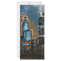 Taipei City graffiti, Taipei, Taiwan Rack Card