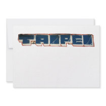 Taipei Taiwan Personalized Invite
