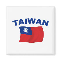 Taiwan Flag 2 Magnets