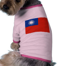 Taiwan Flag pet clothing